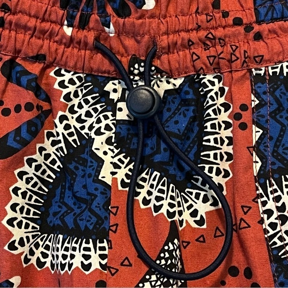 Anthro Sundry Floral Balloon Pants Cropped Joggers Boho Print size 2/US Medium - Picture 5 of 10